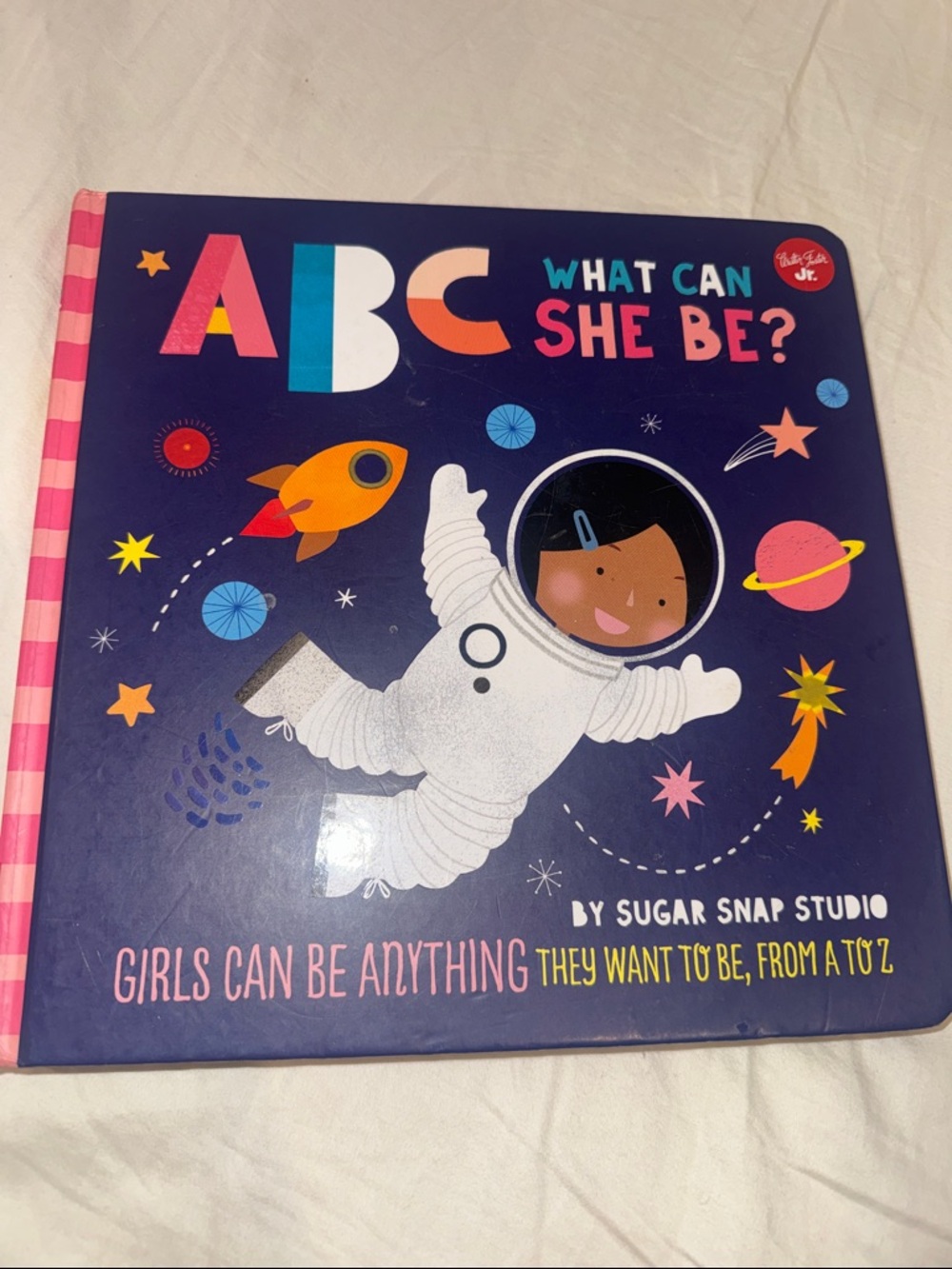 ABC What Can She Be? - Kids Board Book by